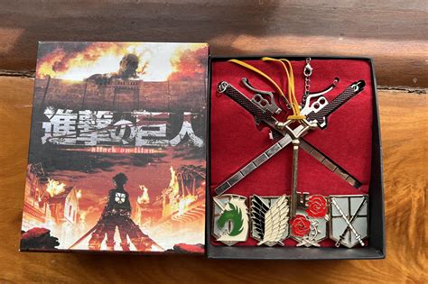 Attack On Titan Aot Pins Keychain Necklace On Carousell