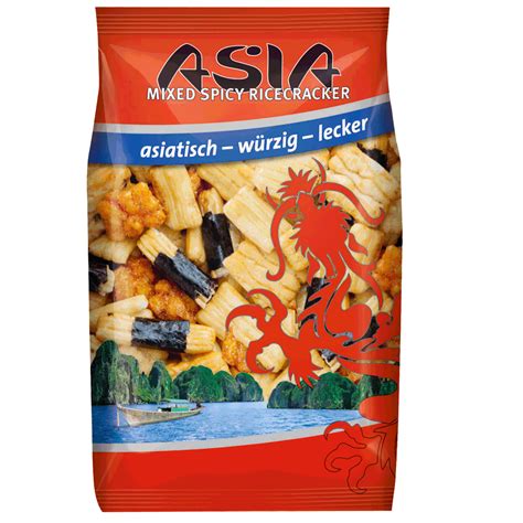 Xox Asia Mixed Spicy Ricecracker 125g Xox Group
