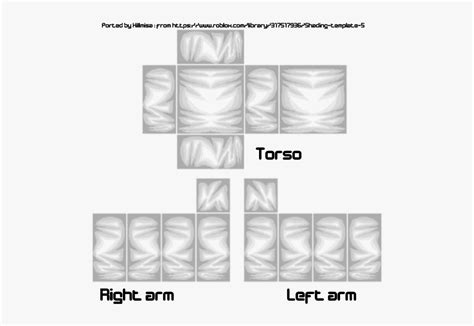 Roblox T Shirt Template Transpa Tutorial Pics