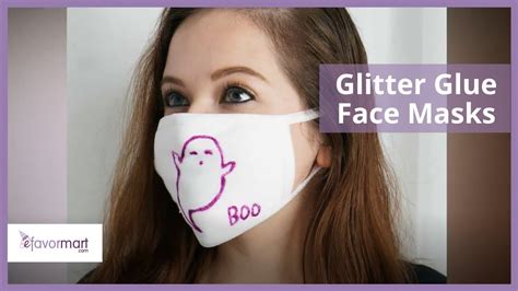 Glitter Glue Face Masks Youtube