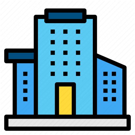 Building Business Corporation Office Icon
