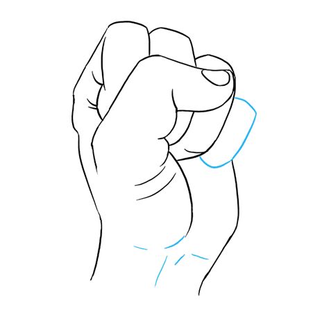 How To Draw A Fist Really Easy Drawing Tutorial