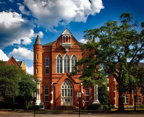 University Of Alabama Tuscaloosa Clark Hall Buildings Campus