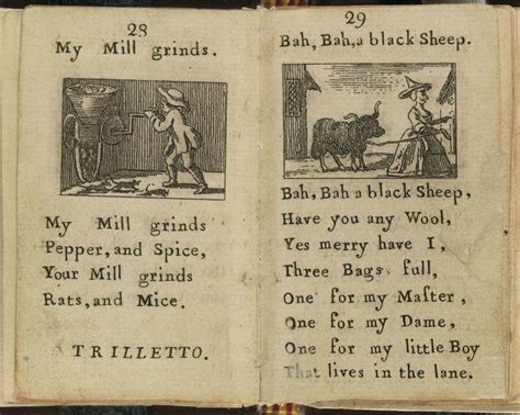 Some Delightfully Scatological And Cruel Nursery Rhymes From The