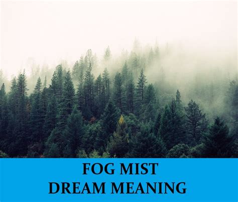 Fog Dream Meaning Top 15 Dreams About Mist Dream Meaning Net