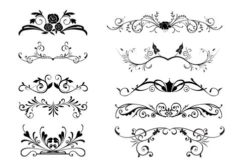 284 Floral Svg Border Free SVG Bundles