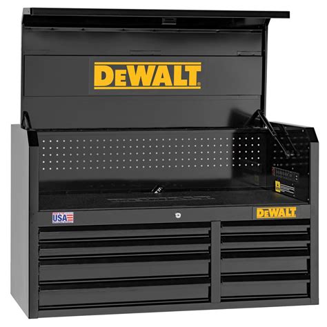 Dewalt 41 In 8 Drawer Top Tool Chest Dwst98067bk The Home Depot