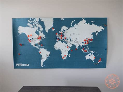 Best World Map With Pins For Travellers At Home Going Awesome Places