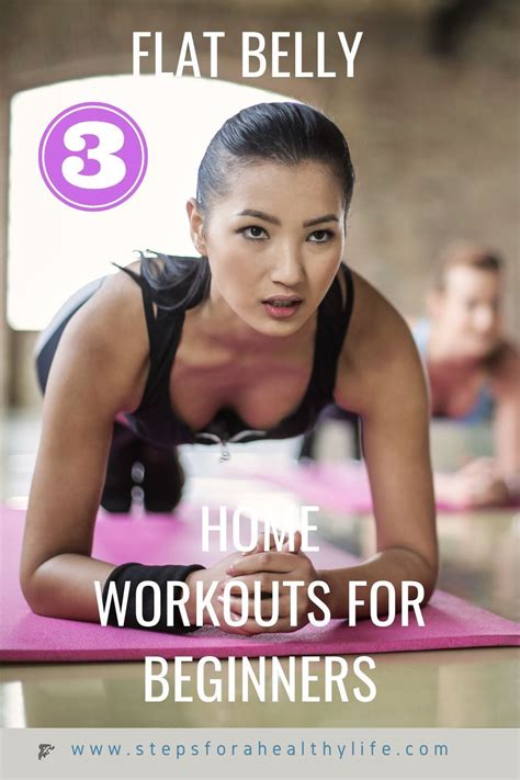 3 FLAT BELLY HOME WORKOUTS FOR BEGINNERS In 2020 Easy Workouts