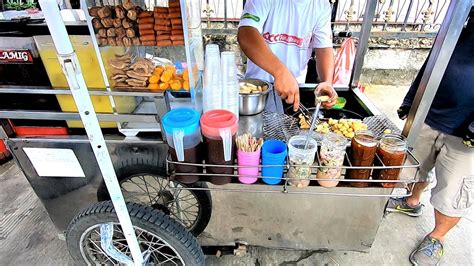 filipino street food 4 popular filipino street foods youtube