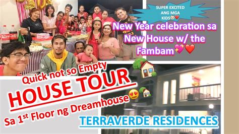Quick Empty House Tour Sa First Floor Ng Terraverde Dreamhouse And New Year 2023 With The Fambam