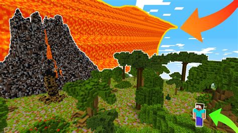 Onda Gigante Di Lava Riesci A Sopravvivere Minecraft Mappe