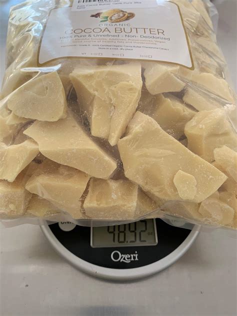 Raw Cocoa Butter 100 Pure 3lbs Buy Online In United Arab Emirates At