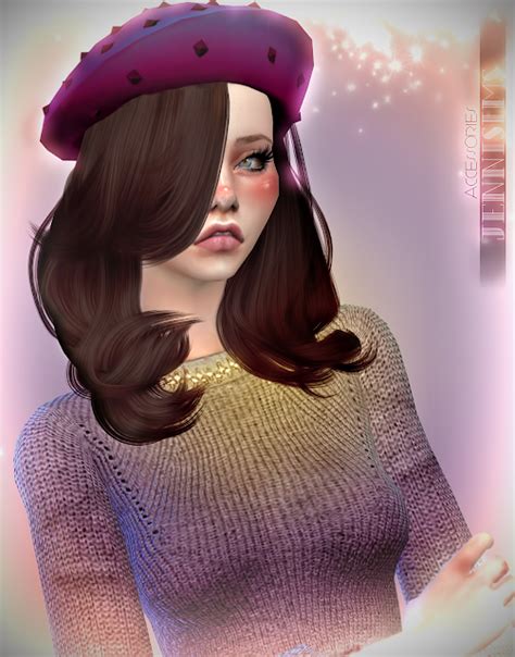 Jennisims Downloads Sims 4base Game Compatible Hats Mix The Sims