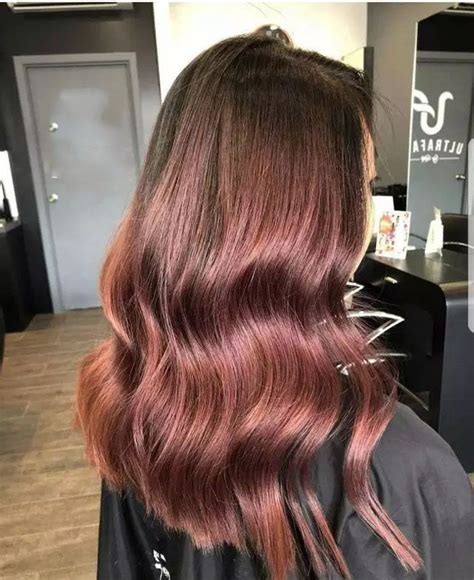 22 True Rose Brown Colors With Shiny Spray 2018 Brown Hair Balayage
