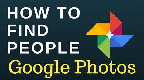 How To Find People In Google Photos YouTube