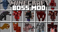 Minecraft BOSS MOD / FIGHT AND SURVIVE BOSSES BATTLES!! Minecraft - YouTube