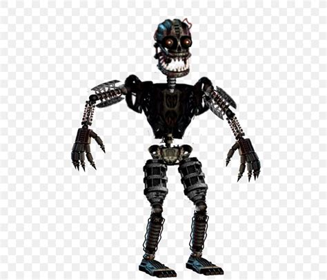Five Nights At Freddys 4 Endoskeleton Animatronics Png 637x702px