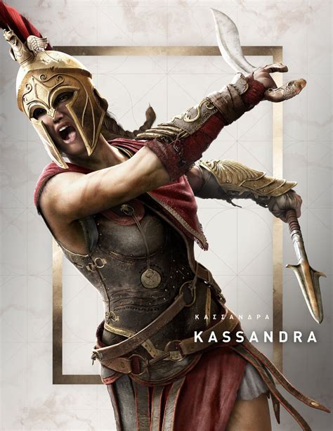 Kassandra Assassins Creed Odyssey The Assassin Assassins Creed Artwork Assassins Creed Series