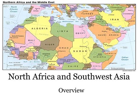 North Africa Southwest Asia Map