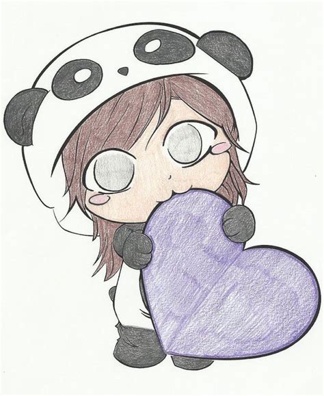 Comment dessiner un panda kawaii. 1001 + idées faciles pour faire un dessin kawaii mignon ...