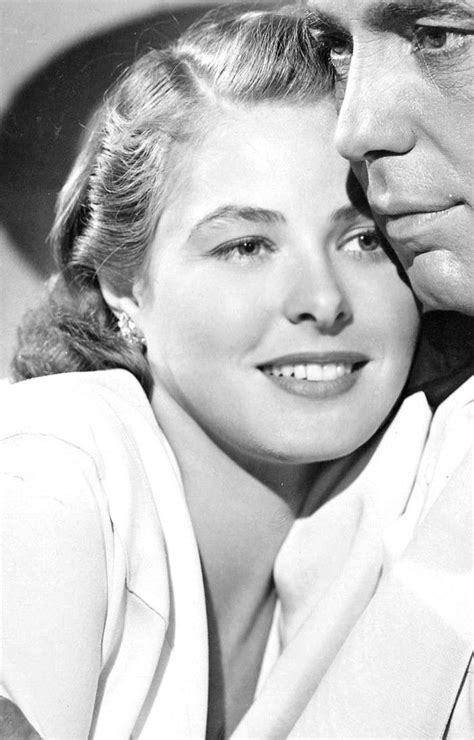 Ingrid Bergman And Humphrey Bogart In Casablanca Golden Age Of