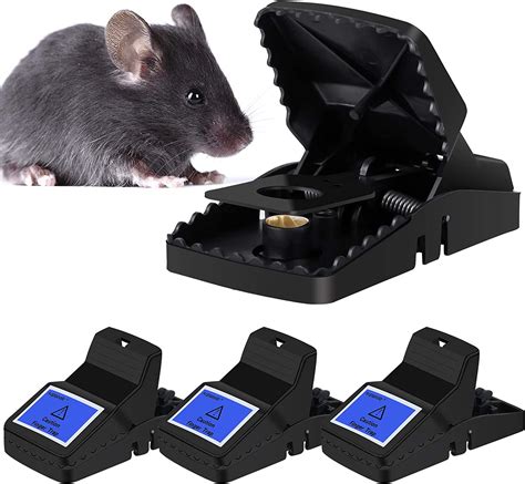 Aopaeoie Rat Trap Reusable Extra Large Heavy Duty Control Rat Traps That Kill Instantly Snap