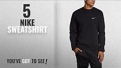 Top 10 Nike Sweatshirt [2018]: Nike Club Swoosh Men's Crew Fleece Sweatshirt
