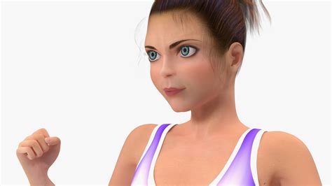 Cartoon Young Rigged Collection 3d Model 259 Max Free3d