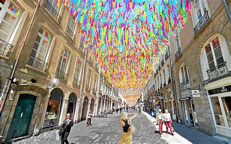 Un Plafond Color Fera De Lombre Dans Le Centre De Rennes Cet T Le T L Gramme