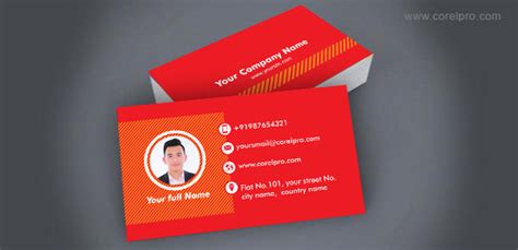 style business cards collection cdr  design corel