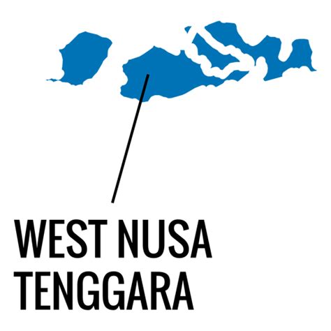 West Nusa Tenggara Province Map Transparent Png And Svg Vector File