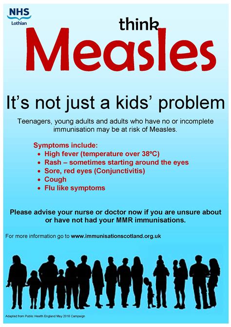 Measles Awareness Poster Boroughmuir High School
