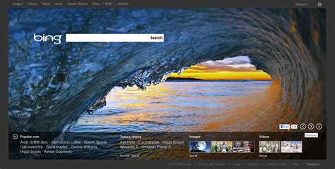 The Bing Homepage Has Been Metrofied Bing Homepage Projects To Try
