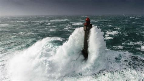 La Jument Is The Name Of A Lighthouse At The Northwestern Part Of