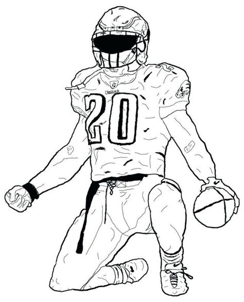 Coloring Pages Football Coloring Pages For Kids