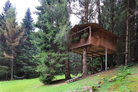 Casetta Sugli Alberi Cottage In The Forest Normal House Cabins And