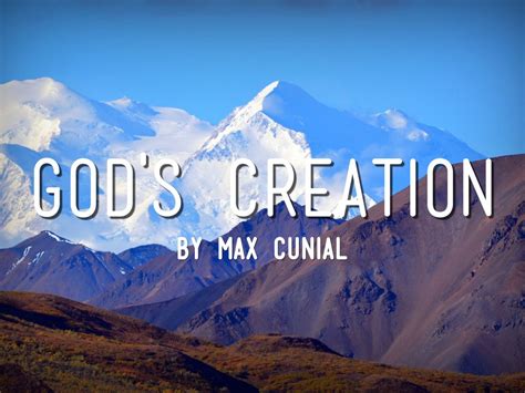 Gods Creation by M C