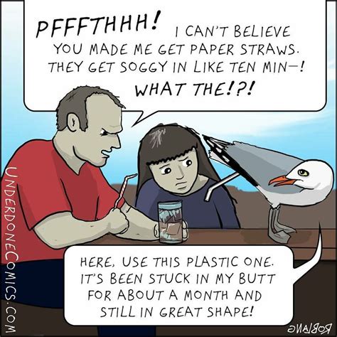 I Draw Comics To Show How Plastic Waste Affects Marine Life