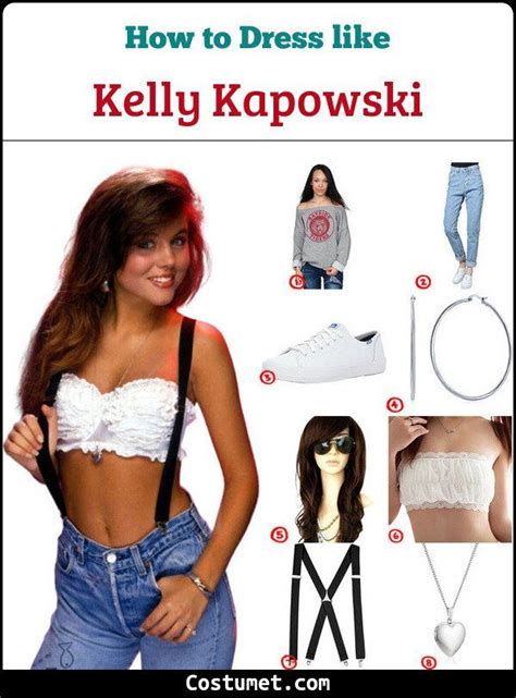 Kelly Kapowski Saved By The Bell Costume For Cosplay And Halloween 2022