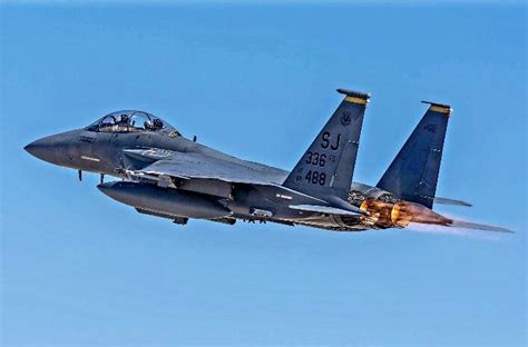 Mcdonnell Douglas F 15e Strike Eagle Of The 336th Fighter Squadron Out Of Seymour Johnson Afb