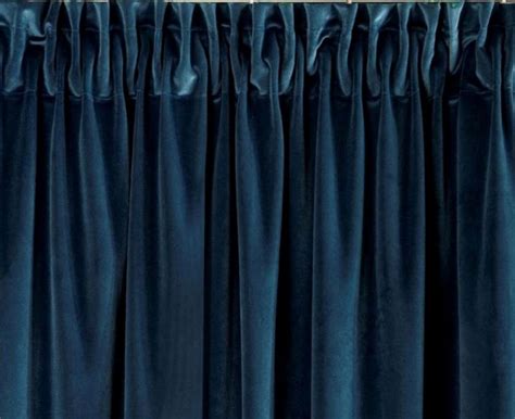 Luxury Dark Blue Velvet Curtains Velvet Indygo Blue Curtain 140 X 270