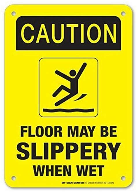 caution floor may be slippery when wet safety sign etsy in 2021 slippery when wet slippery