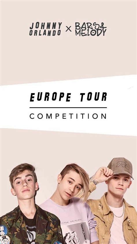 Bars And Melody And Johnny Orlando Tour Toughter Bars And Melody
