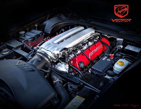2006 Dodge Viper Engine Photograph By Scott Cohen Pixels