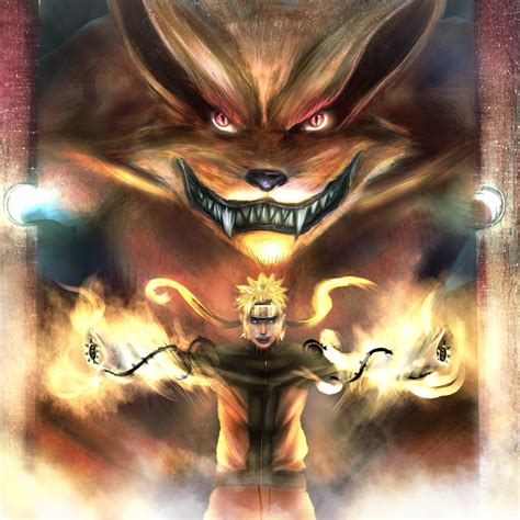 Naruto And Kurama By Zaki Abbas