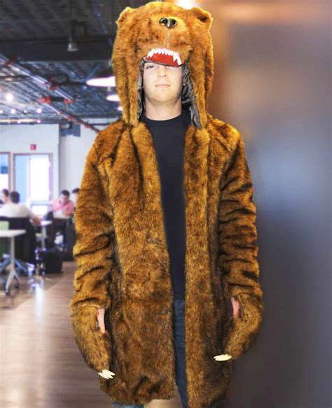 Workaholics Official Bear Coat Noveltystreet