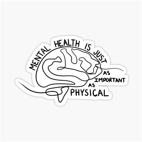 Mental Health Matters Sticker For Sale By Katschuetz Redbubble