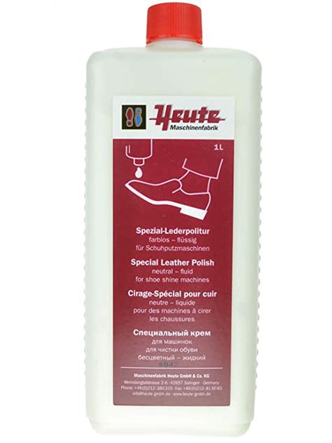 Cream Polish For Shoe Shine Machines Neutral 1lt Uk Diy