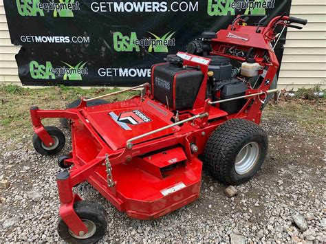 48in Ferris Commercial Hydro Walk Behind Mower W Sulky 68 A Month